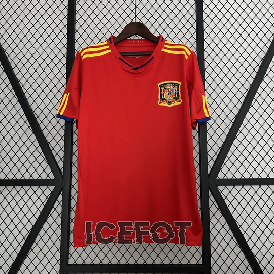 2010 Spanien Home Retro Jersey