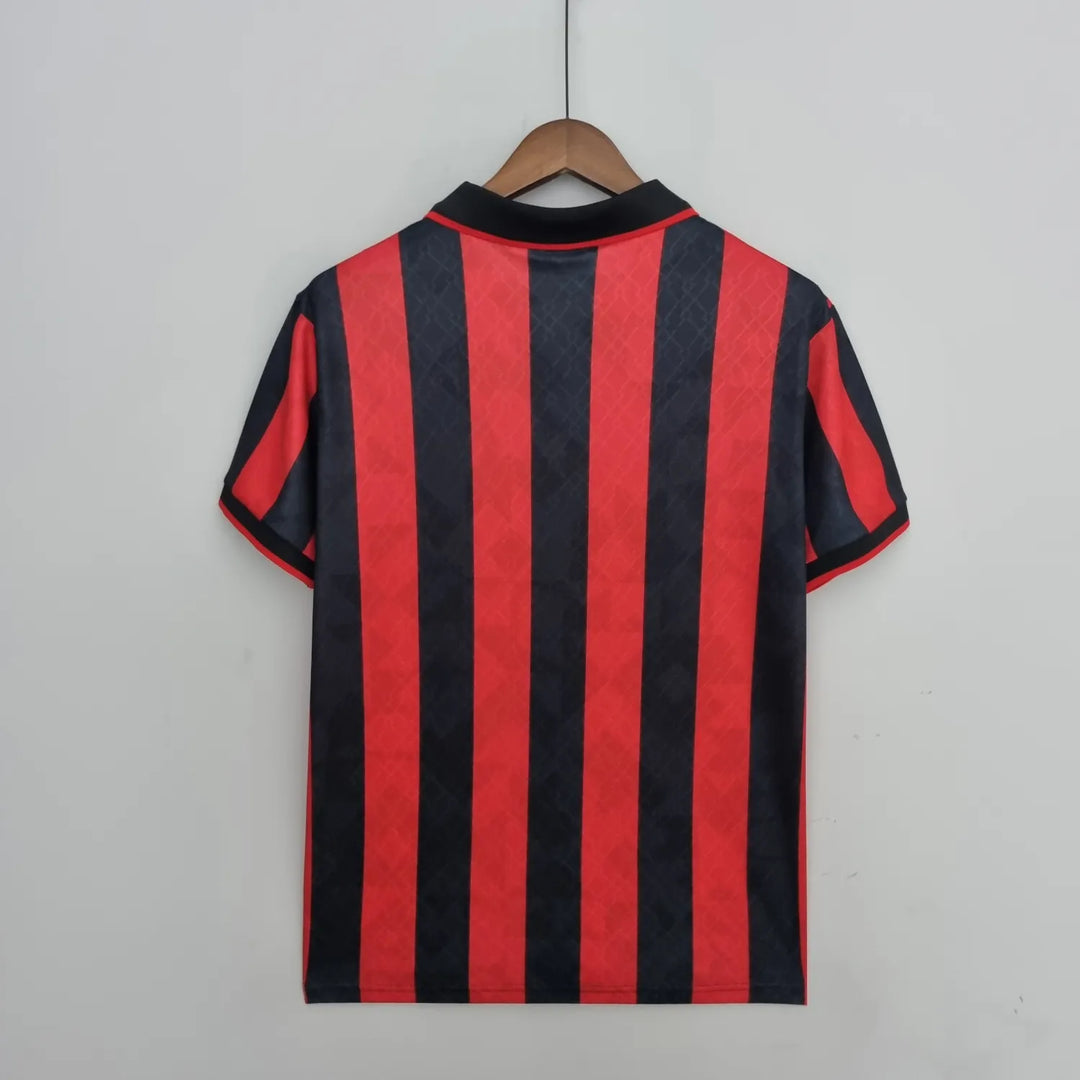 AC Milan Home retrotrøje 95 96