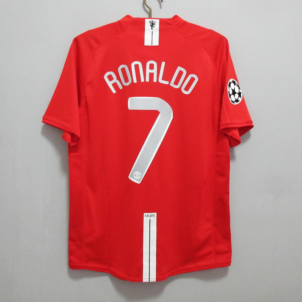 MANCHESTER UNITED HEM 2007-08 JERSEY