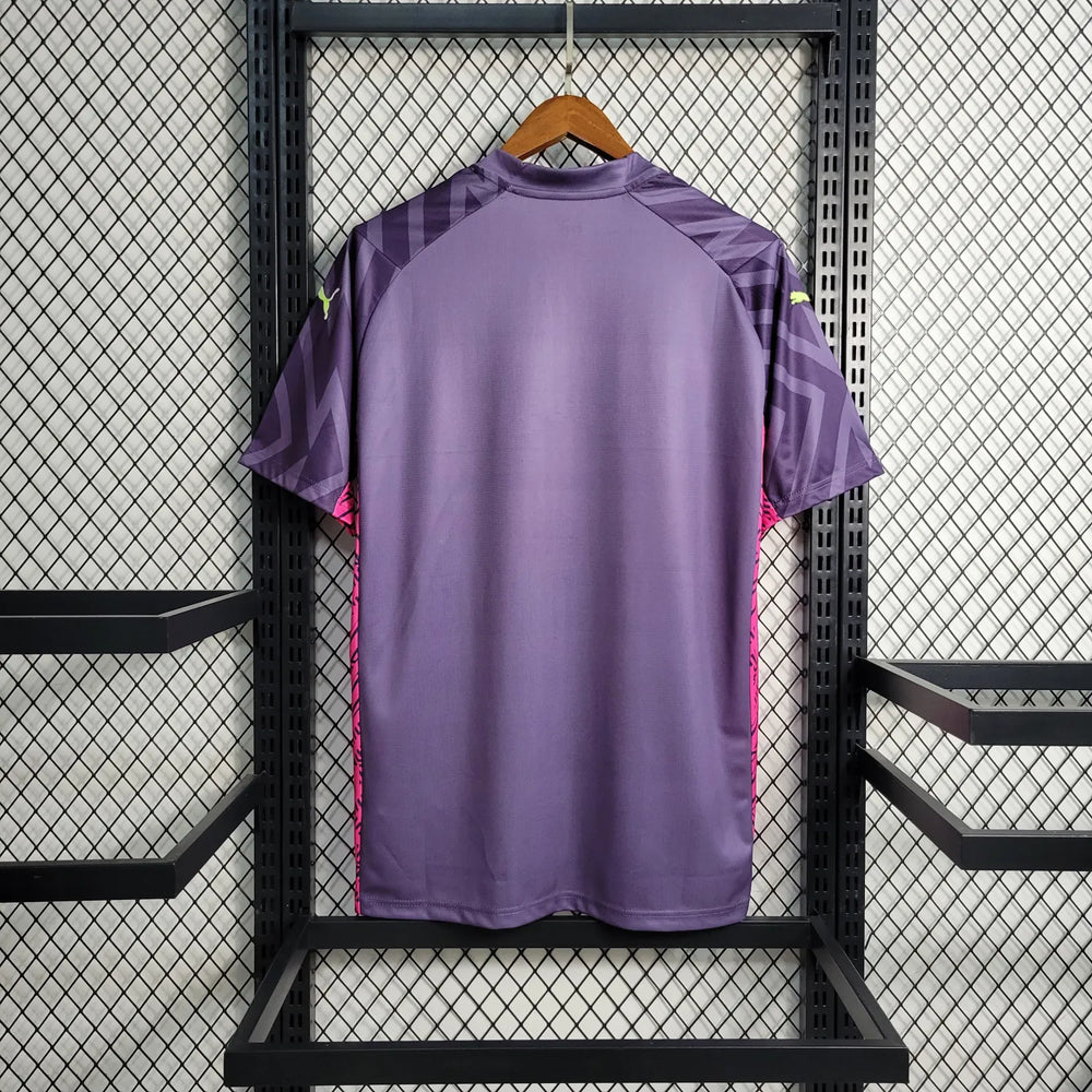 Manchester City Purple Goal Keeper Fans Jersey 23 24