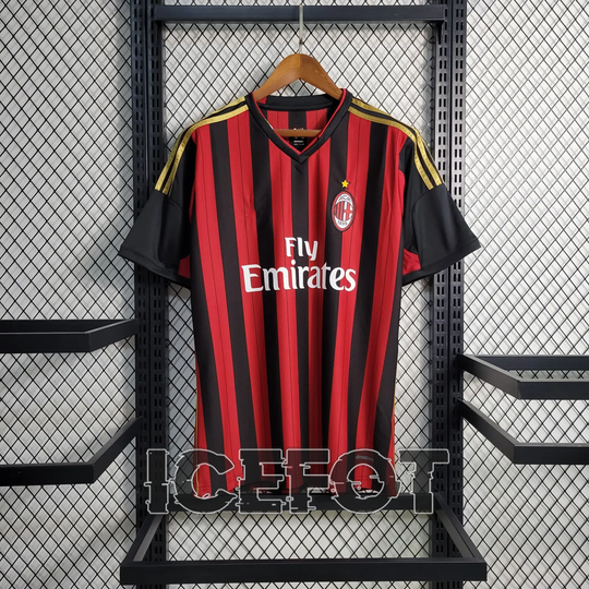 AC Milan Home Retro Fans Trøje 13 14