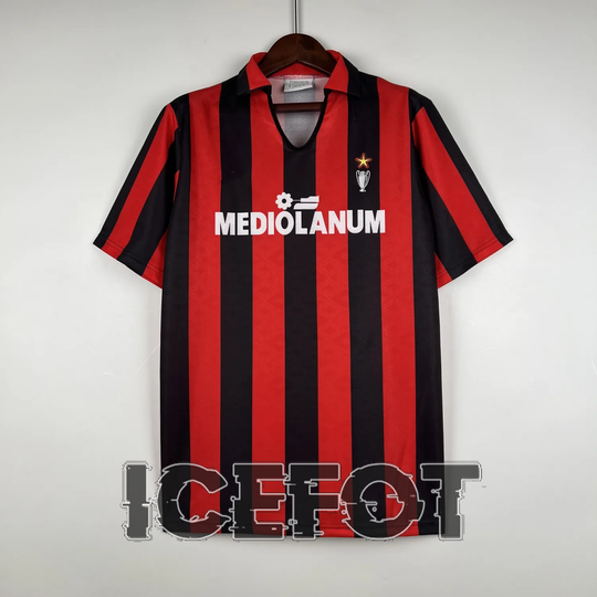 AC Milan Home Retro Jersey 89 90