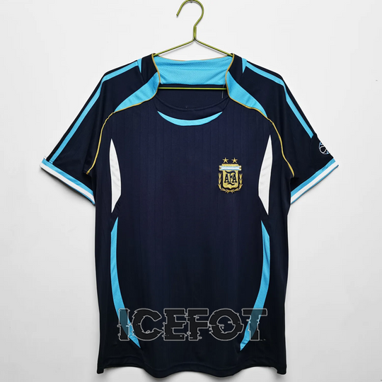 Argentina Away Retro Jersey 2006