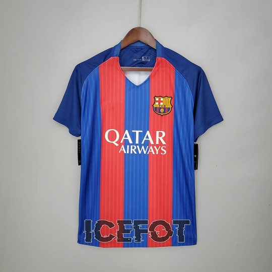 Barcelona Home Retro Jersey 16 17