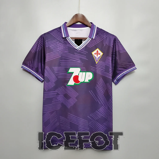 Fiorentina Home Retro Jersey 92 93