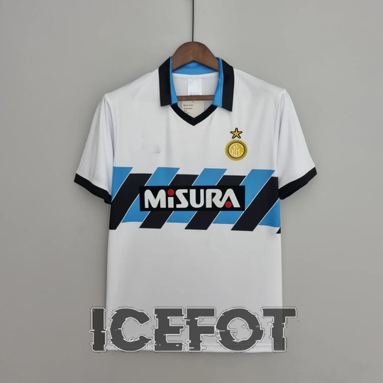 Inter Milan Away Retro Jersey 90 91