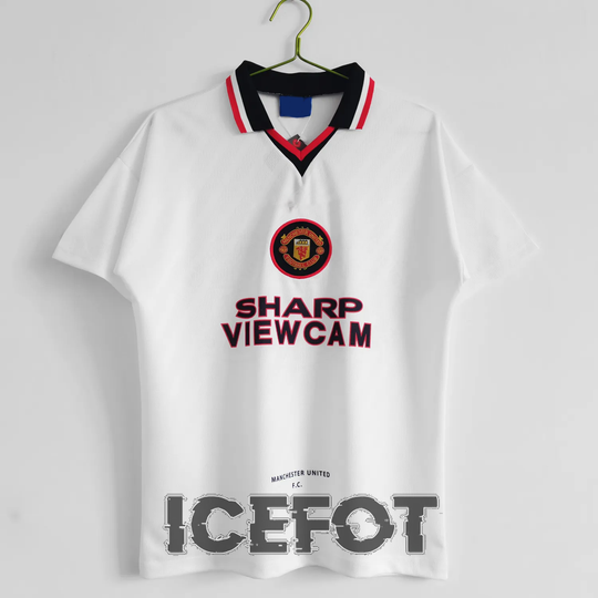 Manchester United Retro-trøje på udebane 96 97