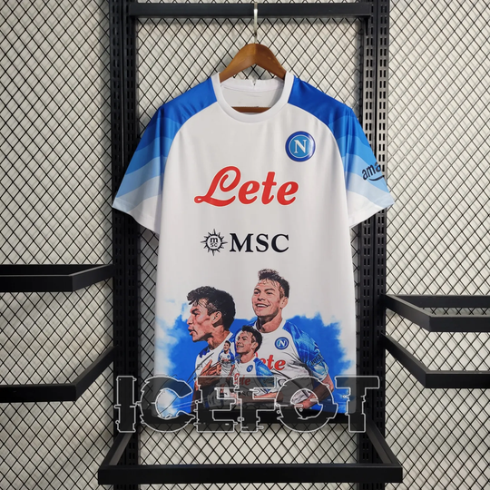 Napoli Champions White Jersey 23 24