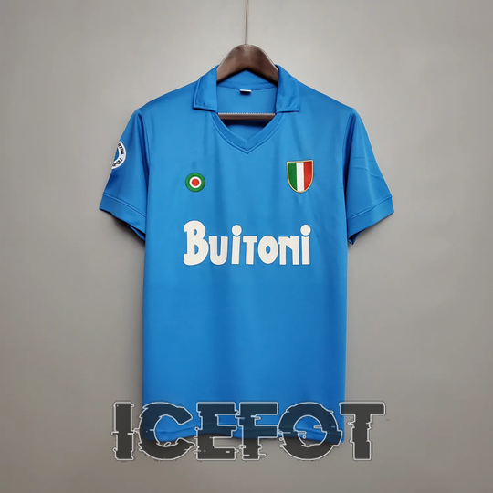 Napoli Home retrotrøje 87 88