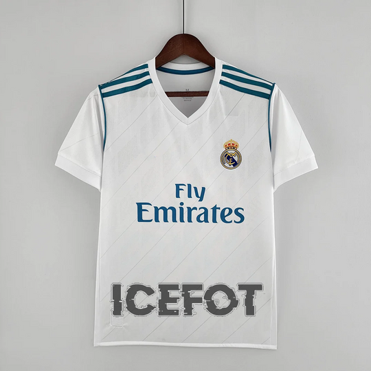 Real Madrid hem retro tröja 17 18