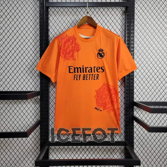 RM Y3 Orange Fans Jersey 24-25